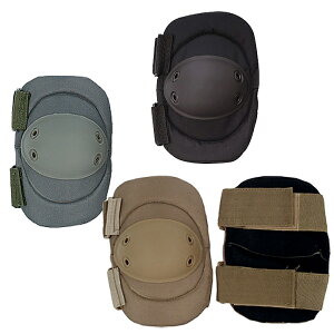 US タクティカル エルボーパッド【US Tactical Elbow Pads】メンズ レディース ミリタリー サバゲ カジュアル アウトドア 登山 バイク ツーリング リップストップ ナイロン ベルクロ 樹脂 無地 プロテクター 保護具 肘 カバー 米軍 特殊部隊 OUTLET SALE 30%OFF