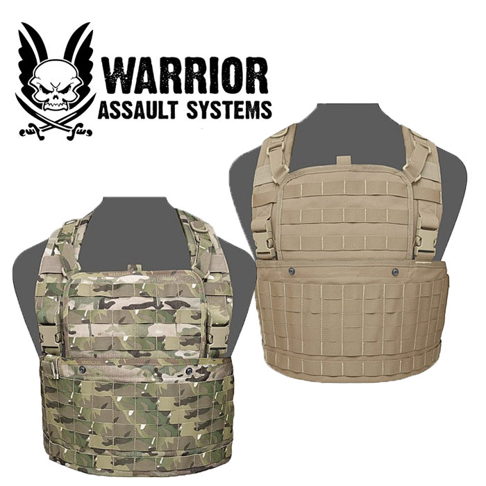 Warrior Assault Systems 901 ベースチェストリグメンズ レディース ミリタリー アウトドア サバゲ スポーツ シューティング ハンティング ナイロン ベスト チェストリグ 軍物 MOLLE イギリス 英国