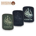 MSM COSTA LUDUS 2インチロゴ PVCパッチ 【MIL-SPEC MONKEY ミルスペック・モンキー コスタ・ルーダス】メンズ ミリタリー ワッ...