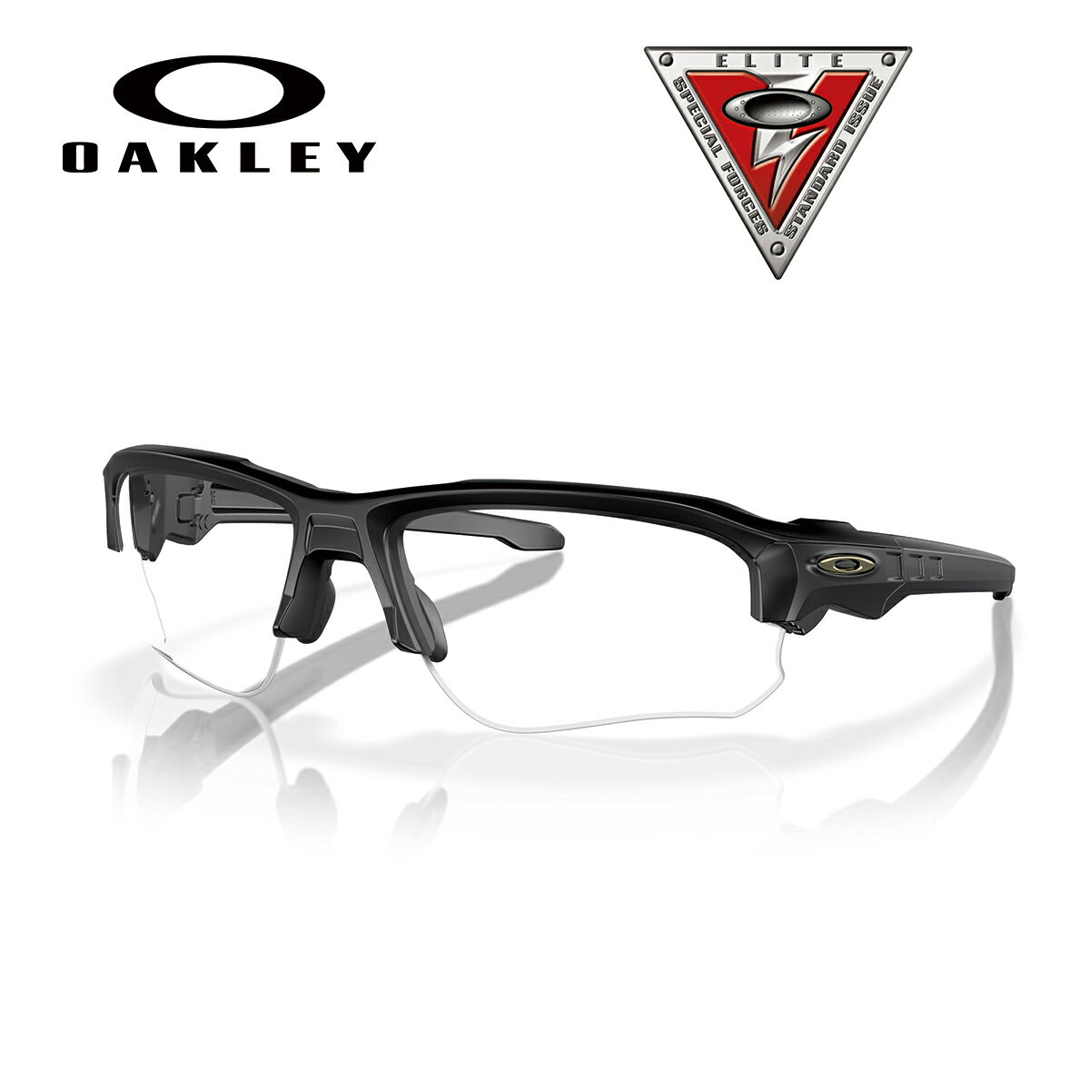 樂天商城 - OAKLEY 922805 SI SPEED JACKET/Frame MATTE BLACK Lens CLEAR【オークリー 922805 SI スピードジャケット/ フレーム マット ブラック レンズ クリアー】メンズ ミリタリー サバイバルゲーム サバゲ アウトドア ドライブ ツーリング