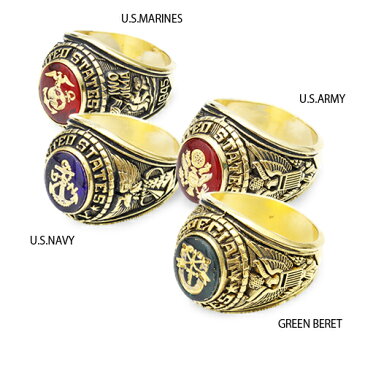 US ミリタリー リング 【rothco ロスコ military ring】メンズ アウトドア サバイバルゲーム サバゲ グリーンベレー GREEN BELET アーミー ARMY マリーン U.S.MARINES NAVY アメリカ製 MADE IN USA