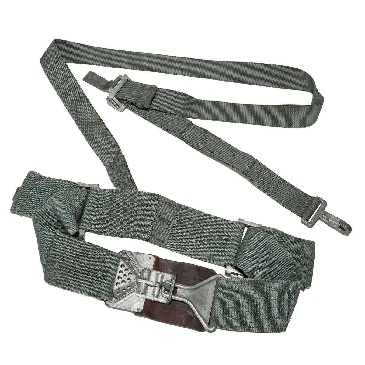 Rakuten - 実物放出品 US MILITARY HELI CREWMAN DOOR GUNNERS HARNESS BELT【米軍 ヘリクルー ドアガンナー用 セーフティハーネスベルト 】米軍 ハーネス ヘリ ガンナー M60 BELT 海軍 NAVY USMC 海兵隊 放出 ベルト C130 輸送機 横田基地 嘉手納 yokota kadena