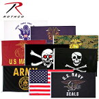 ROTHCO ミリタリー フラッグ【ロスコ Military Flag】メンズ ミリタリー アウトドア 米軍 サバゲ 旗 フラッグ 特殊部隊 国旗 海賊 陸軍 海軍 海兵隊 沿岸警備隊 インテリア 壁掛け OUTLET SALE