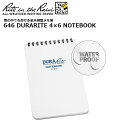 メモ帳 メンズ Rite in the Rain 646 デュラライト スパイラル ノートブック【ライトインザレイン 646 Durarite Spiral Notebook】メンズ レディース キッズ ファミリー ミリタリー アウトドア キャンプ 登山 バイク ツーリング 防水 文房具 メモ帳 防災 サバイバル