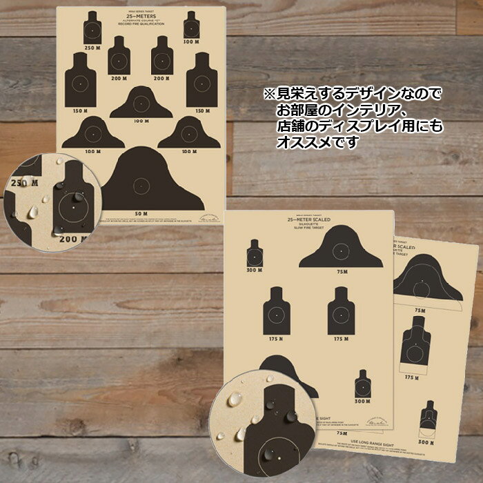 Rite in the Rain 25m スローファイア ターゲット/M16A1【ライトインザレイン 9127...