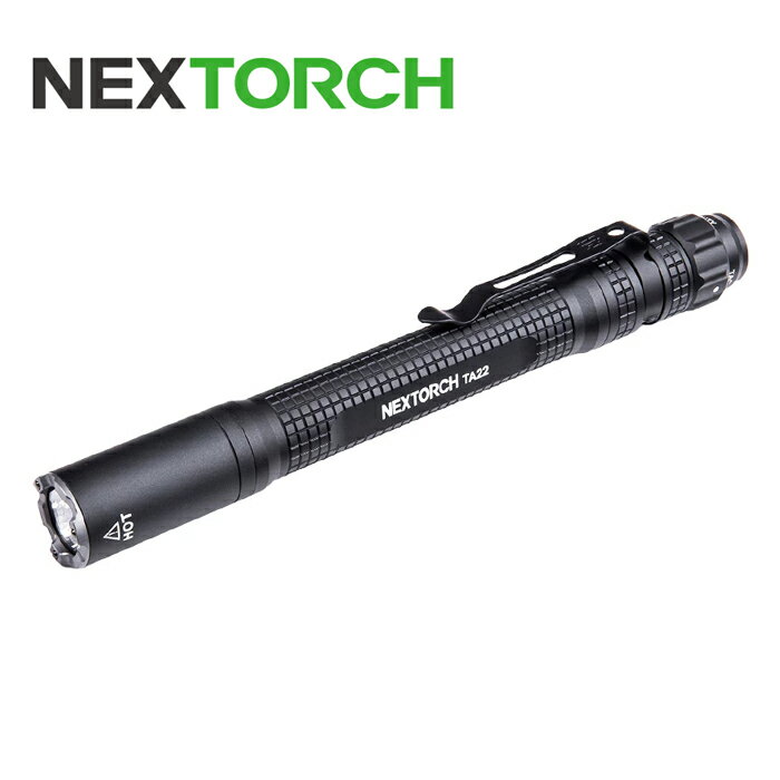 NEXTORCH TA22 Tactical Penlight【ネクストーチ TA22 タクティカル ペンライト】ミリタリー アウトドア サバイバルゲーム サバゲ ハンディライト リチウムバッテリー10880 USB充電 850ルーメン 災害 地震 防災 充電 登山 キャンプ ストロボ シグナル タクティカル