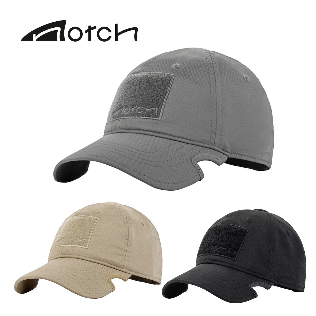 Notch Gear Classic Adjustable Athlete Operator Capユニセックス トレーニング ラン ミリタリー アウトドア サバイバルゲーム サバゲ