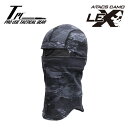 TP タクティカル フェイスマスク / A-TACS LE-X【タクティカル パフォーマンス tactical face mask エータックス エルイーエックス】メンズ ミリタリー サバゲ アウトドア 迷彩 カモ バイク ツーリング コットン ベルクロ ハーフ フル