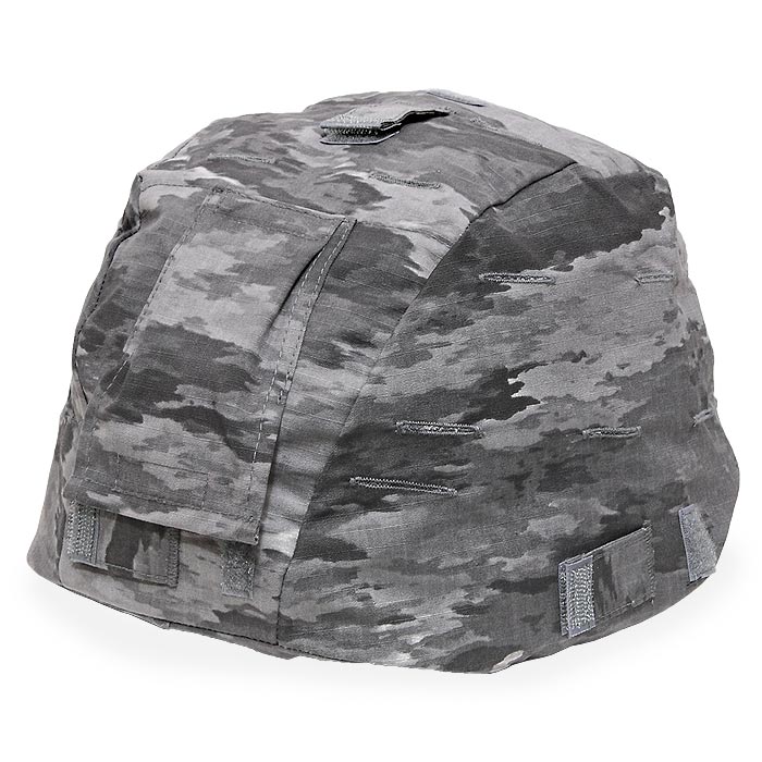 TP MICH2000ヘルメットカバー/A-TACS GHOST【Tactical Performance Helmet Cover/エータックス ゴースト】タクティカル パフォーマンス ミリタリー サバゲ ヘッドギア 米軍 軍装 コスプレ リップストップ コットン DCS 迷彩 カモ 2