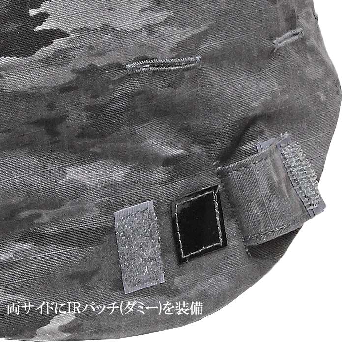 TP MICH2000ヘルメットカバー/A-TACS GHOST【Tactical Performance Helmet Cover/エータックス ゴースト】タクティカル パフォーマンス ミリタリー サバゲ ヘッドギア 米軍 軍装 コスプレ リップストップ コットン DCS 迷彩 カモ 3