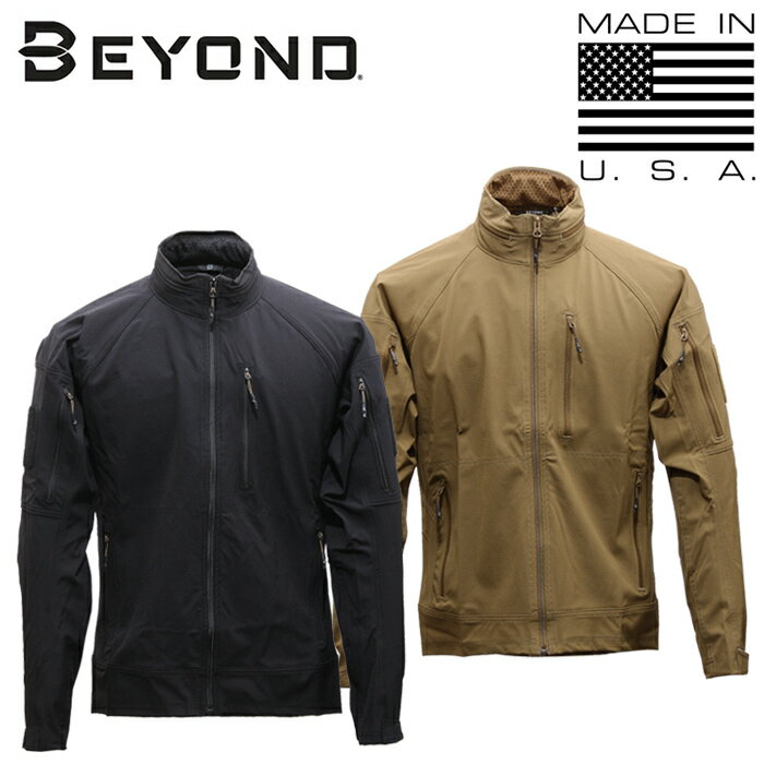 BEYOND CLOTHING A5 リグライト・ジャケットメンズ ミリタリー タクティカル アウトドア ソフトシェル ストレッチ