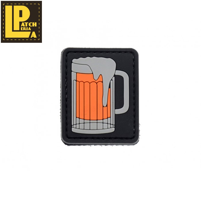 LA PATCHERIA Beer PATCH�ڥ�ѥå����ꥢ PVC��åڥ�ۥ�� ���Х� ���Х��� �������ե� �ߥ꥿�꡼ ��åڥ� airsoft ��ư...