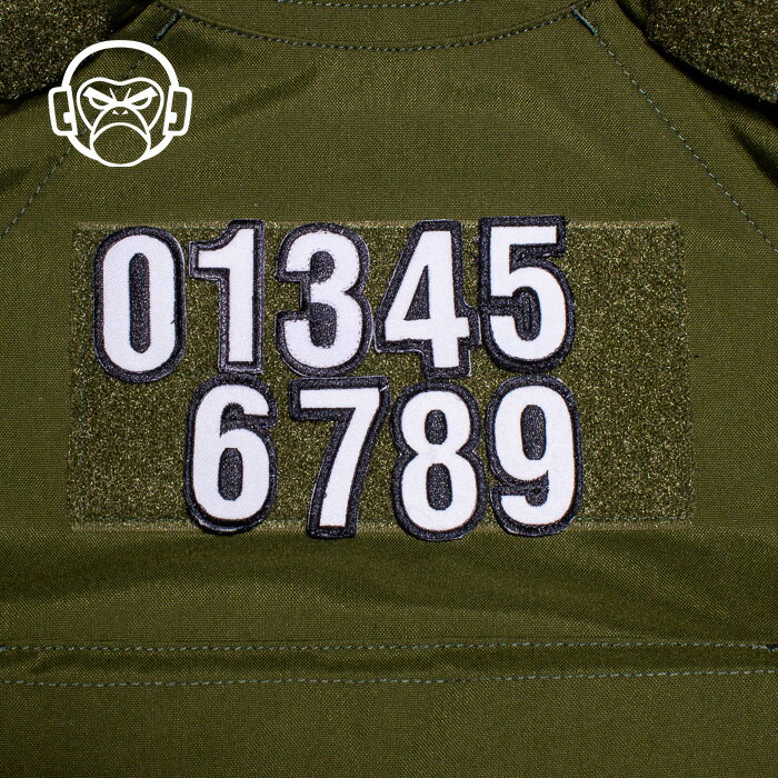 MSM Tac Numbers PatchMil-Spec Monkey å ʥС ѥåۥ ǥ ߥ꥿꡼ ȥɥ 奢 ...