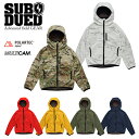 SUBDUED クレイドルフーディー【サブデュード CRADLE HOODIE】キッズ ミリタリー アウトドア サイクリング 登山 ハイキング マウンテンリーコン ジャケット アウター ナイロン ポリエステル フード ポーラテック 迷彩 カモ 親子 ペア 防寒