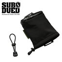 SUBDUED アクションカム ポーチ【サブデュード ACTIONCAM POUCH】ミリタリー アウトドア マウンテンリーコン カジュアル バイク ツーリング サイクリング GoPro ゴープロ 自撮り棒 バックカントリー ナイロン 無地 カメラポーチ 登山 キャンプ