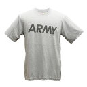 US ARMY リフレクト PFU Tシャツ【アメリカ陸軍 Reflect Physical Fitness Uniform Tee】メンズ ミリタリー アウトドア サバゲ バイク ツーリング サイクリング 登山 トレーニング トップス インナー 半袖 米陸軍 軍物 SOFFE ポリエステル コットン 反射 プリント 運動