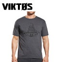 VIKTOS トレッドノート Tシャツ【ヴィクトス treadnaught t-shirt】メンズ ミリタリー アウトドア サバゲ カジュアル バイク ツーリング サイクリング スポーツ シューティング コットン ポリエステル クルーネック 半袖 プリント トップス インナー ロゴ 蛇 ヘビ