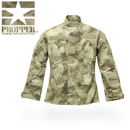 PROPPER ARMY STYLE BDU ジャケット【プロッパー アーミースタイル jacket】メンズ レディース ミリタリー アウトドア カジュアル サバゲ バイク ツーリング サイクリング キャンプ 登山 リップストップ ポリエステル コットン 戦闘服 米軍 迷彩 カモ OUTLET SALE