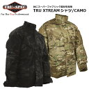 TRU-SPEC TRU XTREME シャツ/CAMO【トゥルースペック TRU エクストリーム SHIRTS/カモ】メンズ ミリタリー サバゲ アウトドア カジュアル 登山 バイク ツーリング トップス 迷彩 タクティカル フラップポケット コットン ナイロン