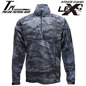 TP TACコンバット シャツ GEN-II R/A-TACS LE-X【tactical performance TACTICAL COMBAT SHIRTS GEN-II R/エータックス エルイーエックス】メンズ ミリタリー アウトドア サバゲ 登山 バイク ツーリング インナー トップス 長袖 コットン ナイロン パッド OUTLET SALE