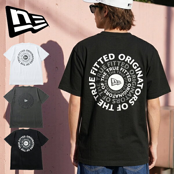乐天商城 - 2026春夏新作 ネコポス発送！送料無料 半袖 Tシャツ ニューエラ NEW ERA SS CT TEE CIRCLE OOTTF メンズ レディース ユニセックス プリント 8オンス コットン サークルロゴ 14856718 14856719 14856721