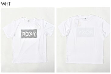 水陸両用 半袖Tシャツ ROXY ロキシー レディース MESH LOGO 半袖ラッシュガード ホワイト 白 UVカット 紫外線対策 プリントTシャツ ラッシュ ガード ウェア サーフィン ボディボード プール リゾート 海水浴 トレーニング アウトドア rst201533 2020春夏新作 20%off