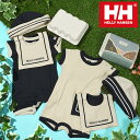 送料無料 ヘリーハンセン 3点セット ベビー 子供 キッズ HELLY HANSEN B My First HH Rompers Set マイ ファースト ロンパースセット スタイ 帽子 箱付き 出産祝い ギフト HB32350