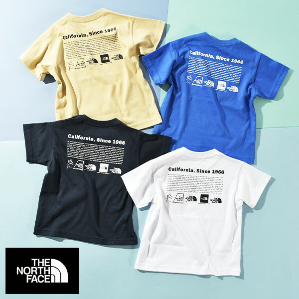 ゆうパケット発送！送料無料 ノースフェイス UV 半袖Tシャツ ベビー キッズ THE NORTH FACE B S/S Historical Logo Tee ショートスリーブ ヒストリカル ロゴ ティー 2024春夏新色 NTB32356