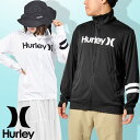 ネコポス発送!送料無料 ラッシュガード メンズ レディース ハーレー HURLEY 長袖 RASH ZIP HIGH NECK O&O ロゴ UVカット ラッシ...
