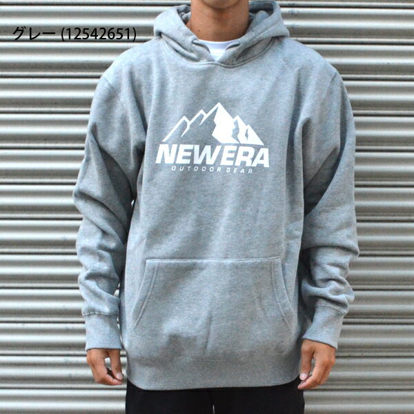 【すぐ使える100円割引クーポン配布中！】 送料無料 長袖パーカー Pullover Hoodie ニューエラ NEW ERA メンズ フーディー マウンテン プルオーバー フーディ アウトドア 長袖 パーカー 20%off