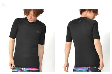 送料無料 半袖ラッシュガード HURLEY ハーレー メンズ PRO LIGHT TOP S/S TEE ロゴ UVカット ラッシュTシャツ 紫外線対策 ラッシュ Tシャツ サーフィン 海 海水浴 サーフ プール ランニング アウトドア AV0776 RASH TEE ドライフィット