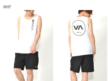 【すぐ使える100円割引クーポン配布中！】 RVCA ルーカ タンクトップ ラッシュガード メンズ 水着 サーフィン ハイブリット 水陸両用 ボディーボード サーフ 海 ビーチ ラッシュ タンク AJ041857 AJ041-857 30%off