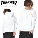 送料無料 長袖 パーカー THRASHER スラッシャー メンズ FLAME OVERLAY HOODIE スウェット プルオーバー トレーナー フーディー ロゴ プリント 裏起毛 30%off