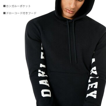 送料無料 得割33 長袖 パーカー OAKLEY オークリー STREET LOGO HOODED FLEECE プルオーバー パーカー ロゴ 日本正規品 スポーツ トレーニング