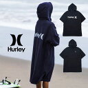 送料無料 タオルポンチョ HURLEY ハーレー メンズ レディース お着替えタオル ラップタオル PONCHO ポンチョ ビーチタオル 巻き 巻きタオル タオル 海水浴 プール 着替え サーフ 海 ビーチ MMI2312050 2024春夏新作