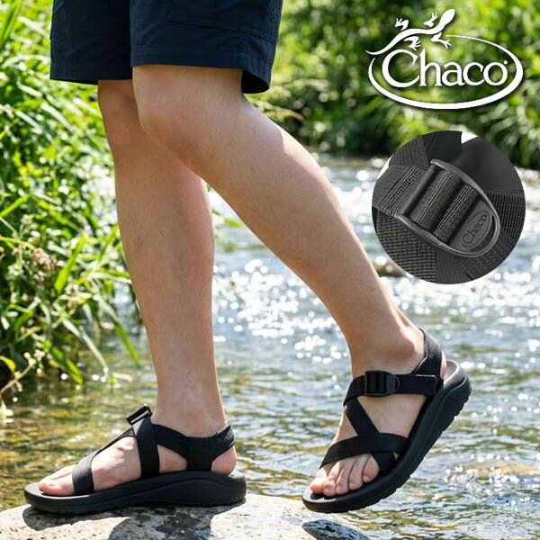 乐天商城 - 2026春夏新色 日本正規品 送料無料 軽量 サンダル CHACO チャコ メンズ CUSH Z クッシュZ ストラップサンダル アウトドア