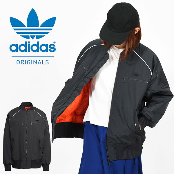 アディダス 30%off 送料無料 アディダス レディース ジャケット adidas BOMBER ボンバージャケット アウター ジャンパー 防寒 ORIGINALS オリジナルス HI549