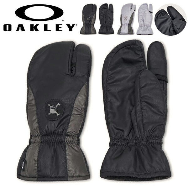 得割30 送料無料 ゴルフ ミトン グローブ メンズ オークリー OAKLEY タッチパネル対応 フリース 手袋 防寒 保温 撥水 ランニング サッカー 野球 バイク 自転車 FOS901543