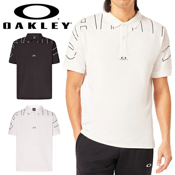 オークリー ポロシャツ メンズ ゆうパケット発送！ 送料無料 半袖 ポロシャツ メンズ オークリー OAKLEY ENHANCE SS GRAPHIC POLO 1.0 襟付き シャツ ゴルフ テニス ランニング トレーニング ジム ウェア FOA406312 2024春夏新作 得割15