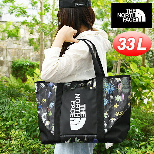 送料無料水にも強いノースフェイス花...
