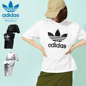 送料無料 アディダス 3way レディース ノースリーブ ショート丈 半袖 Tシャツ 2点セット adidas TEE ビッグロゴ ORIGINALS オリジナルス 2023春新作 EVS26