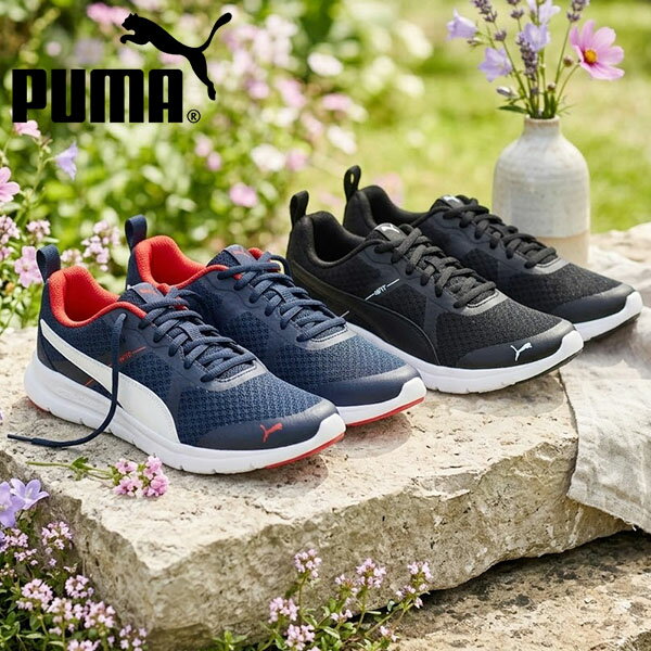 乐天商城 - 送料無料 プーマ レディース スニーカー PUMA フレックス エッセンシャル JR ローカット シューズ 靴 190682