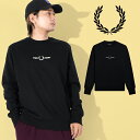 送料無料 フレッドペリー スウェットシャツ メンズ レディース ユニセックス FRED PERRY エンブロイダード スウェットシャツ Embroidered ...