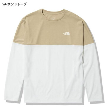 送料無料 ノースフェイス ヌプシ 長袖Tシャツ メンズ レディース ロンT UV THE NORTH FACE L/S Bi-Colored Nuptse Tee ロングスリーブ バイカラー ヌプシ ティー NT82286 2022秋冬新作