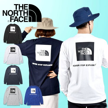 送料無料 ノースフェイス バックプリント 長袖Tシャツ メンズ レディース ロンT THE NORTH FACE L/S Back Square Logo Tee ロングスリーブ バック スクエア ロゴ ティー 2022春新作 nt32230