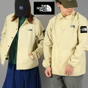 送料無料 ノースフェイス コーチジャケット メンズ レディース ベージュ THE NORTH FACE The Coach Jacket スクエアロゴ ナイロンジャケット np72130 2024春新色