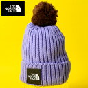 ゆうパケット発送！送料無料 ノースフェイス ニット帽 キッズ ポンポンつき 子供 THE NORTH FACE Kids Pom Pom Cappucho キッズ ポンポン カプッチョ ニットキャップ CAP 帽子 2023秋冬新作 NNJ42307