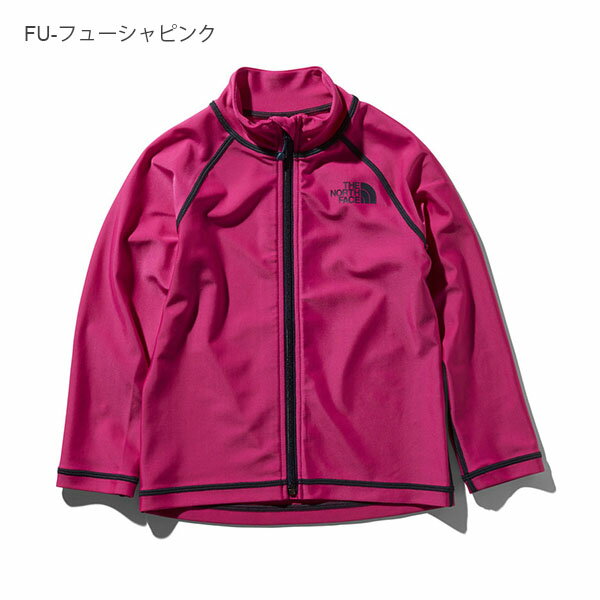 送料無料 子供 長袖 UV ラッシュガード THE NORTH FACE ノースフェイス L/S Sunshade Full Zip Jacket ロングスリーブ サンシェード フルジップ ジャケット キッズ ストレッチ ビーチ 耐塩素 ntj11940