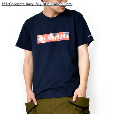 【すぐ使える100円割引クーポン配布中！】 半袖Tシャツ コロンビア Columbia メンズ M Rapid Ridge Graphic Tee ロゴTシャツ プリントTシャツ ウェア シャツ アウトドア フェス キャンプ 登山 トレッキング 464 Collegiate Navy AE0403 2020春夏新作 得割10 【あす楽対応】