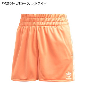 30%OFF ショートパンツ adidas ORIGINALS アディダス オリジナルス レディース 3 STRIPES SHORTS ショーツ 短パン 3本ライン オレンジ 2020夏新作 GVU31